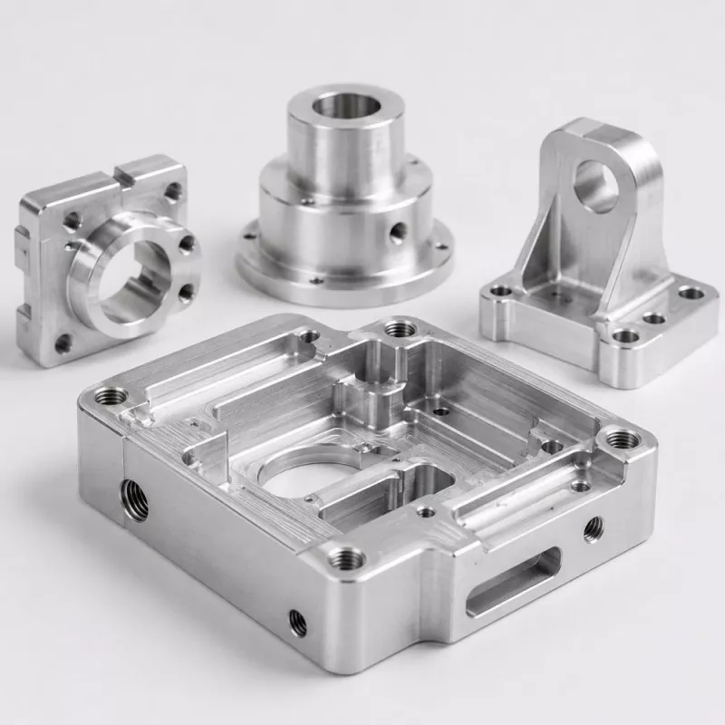 CNC Machined Aluminum Component